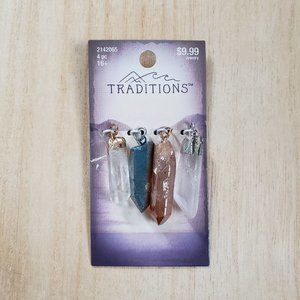 Raw Crystal-look Charms | Crafting Supplies